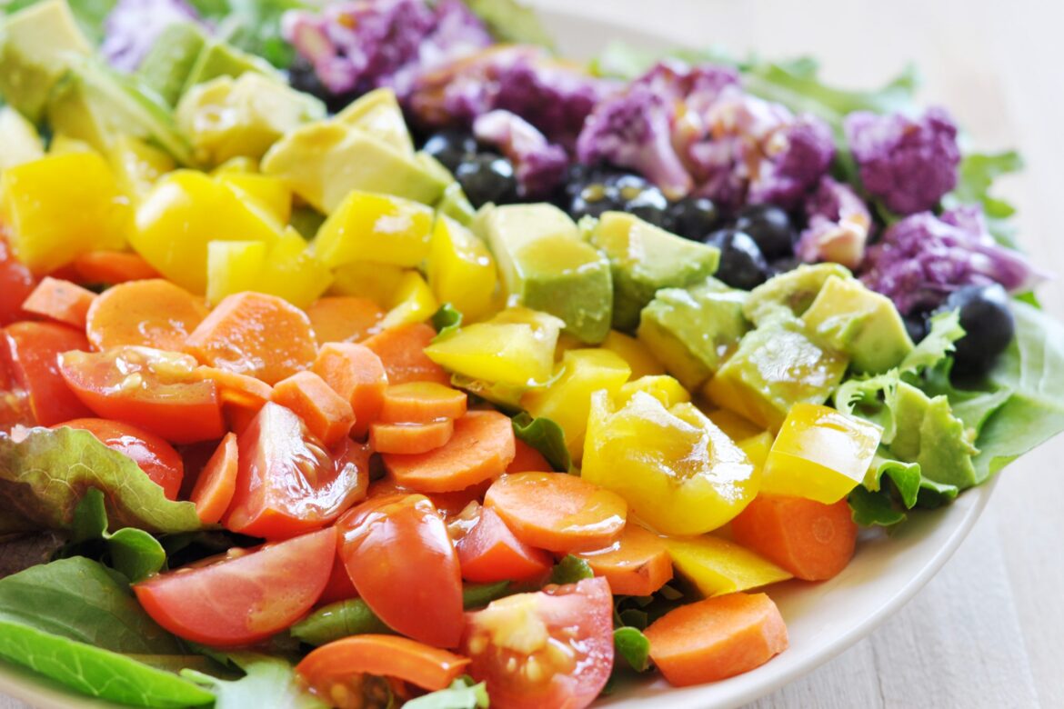 Rainbow Veggie Salad